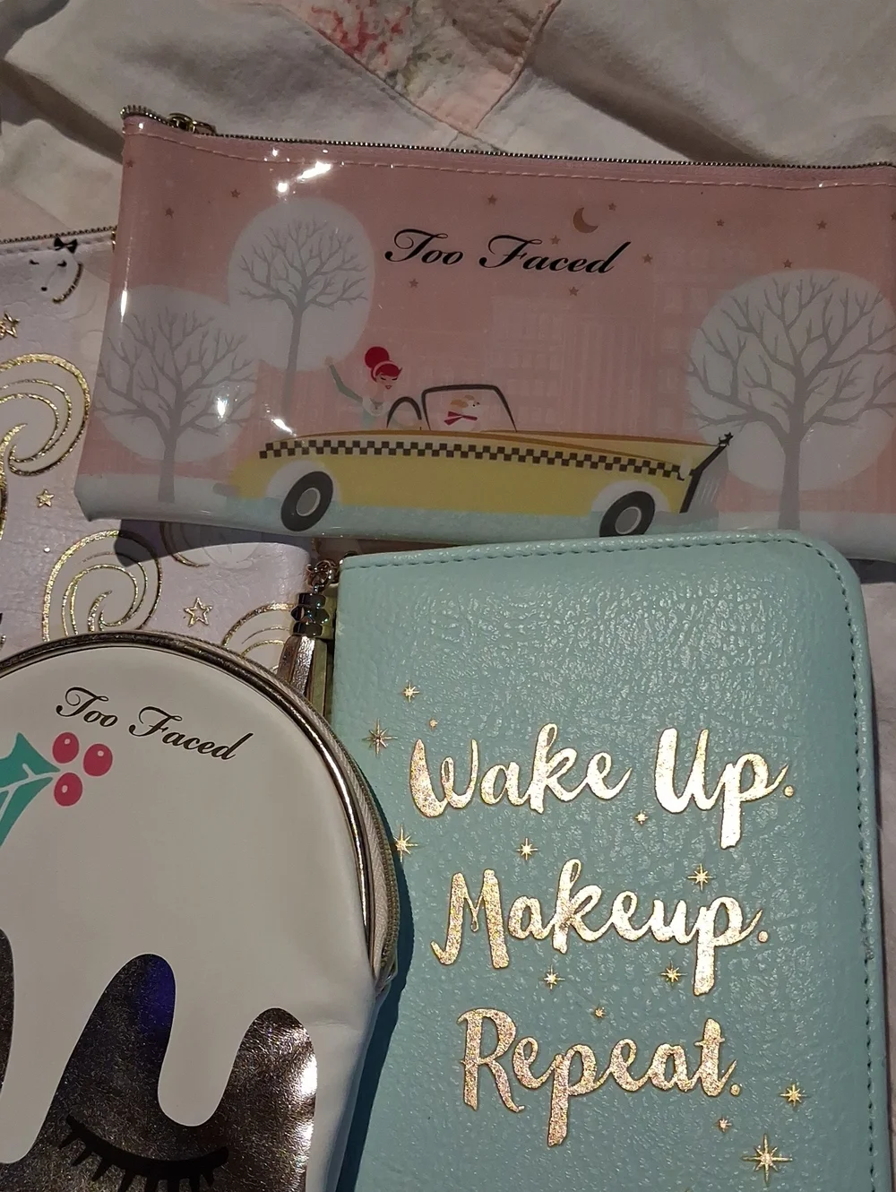 Set Of 7 Makeup Bags